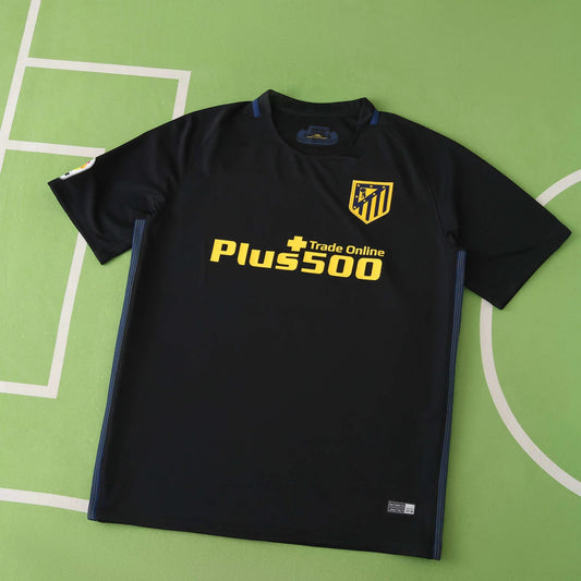 16/17 Atletico Madrid Away Black Retro Shirt