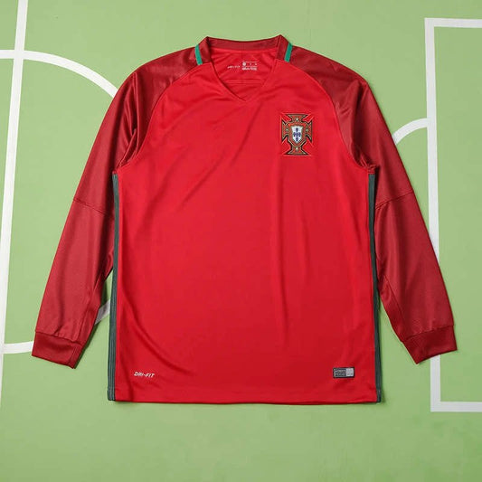 2016 Portugal Home Long Sleeve Shirt