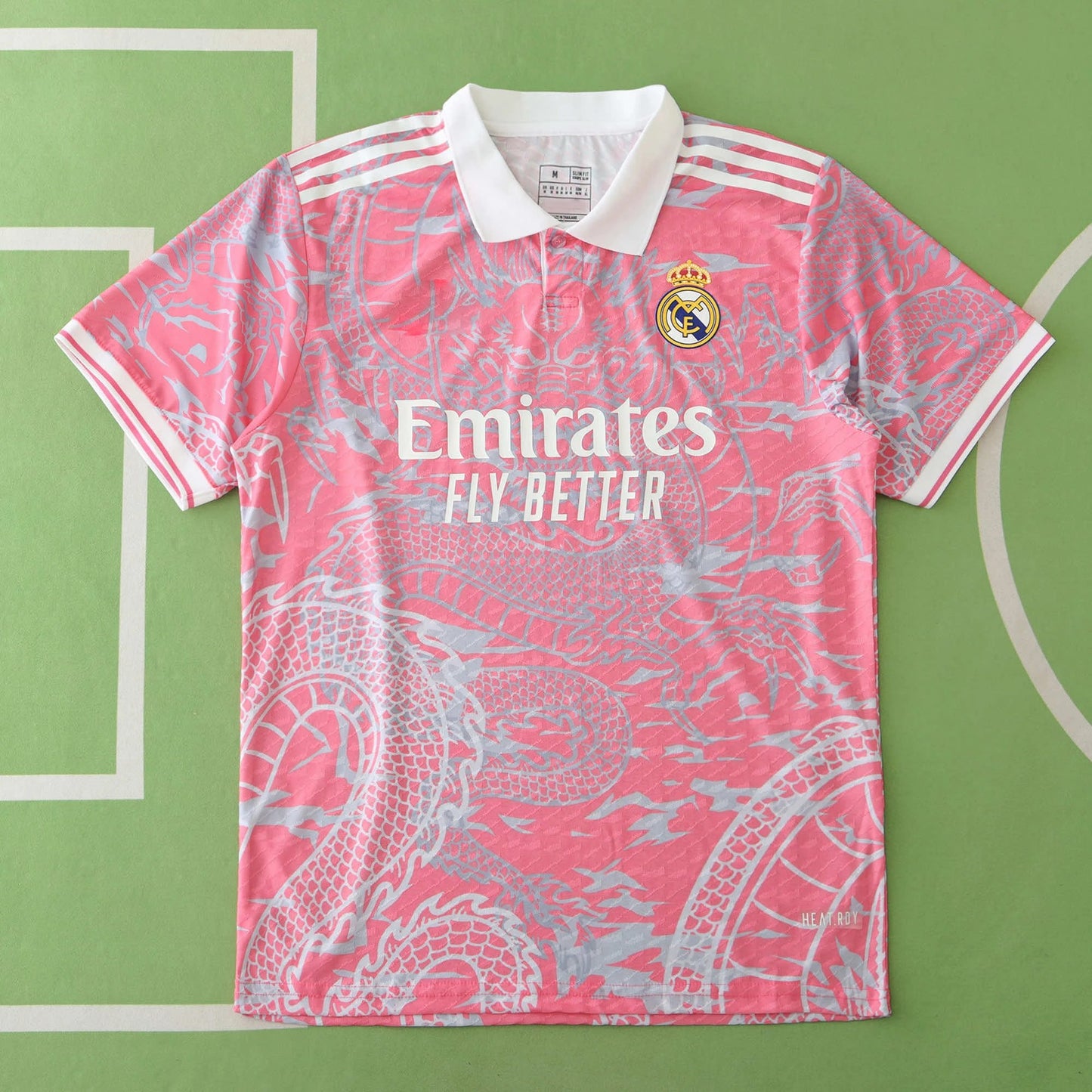 24/25 Real Madrid Pink Chinese Dragon Special Concept Shirt