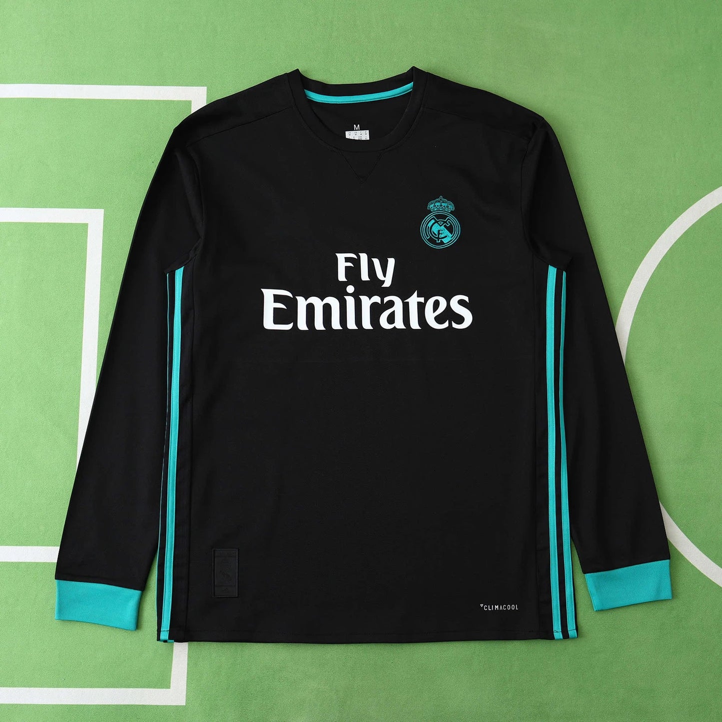 17/18 Real Madrid Away Long Sleeve Retro Shirt