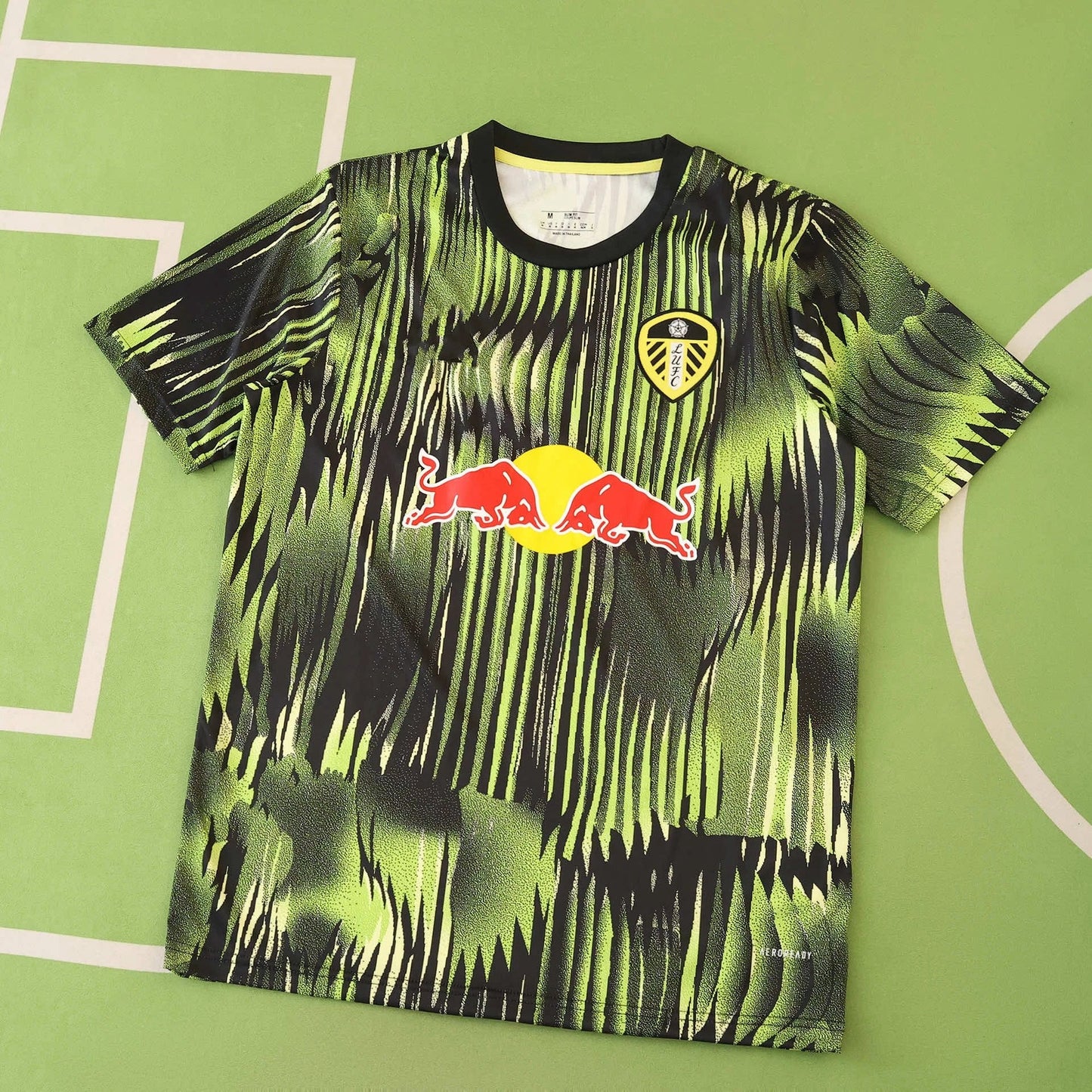 25/26 Leeds United Green Texture Special Concept Shirt