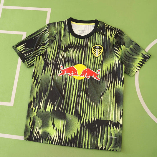 25/26 Leeds United Green Texture Special Concept Shirt