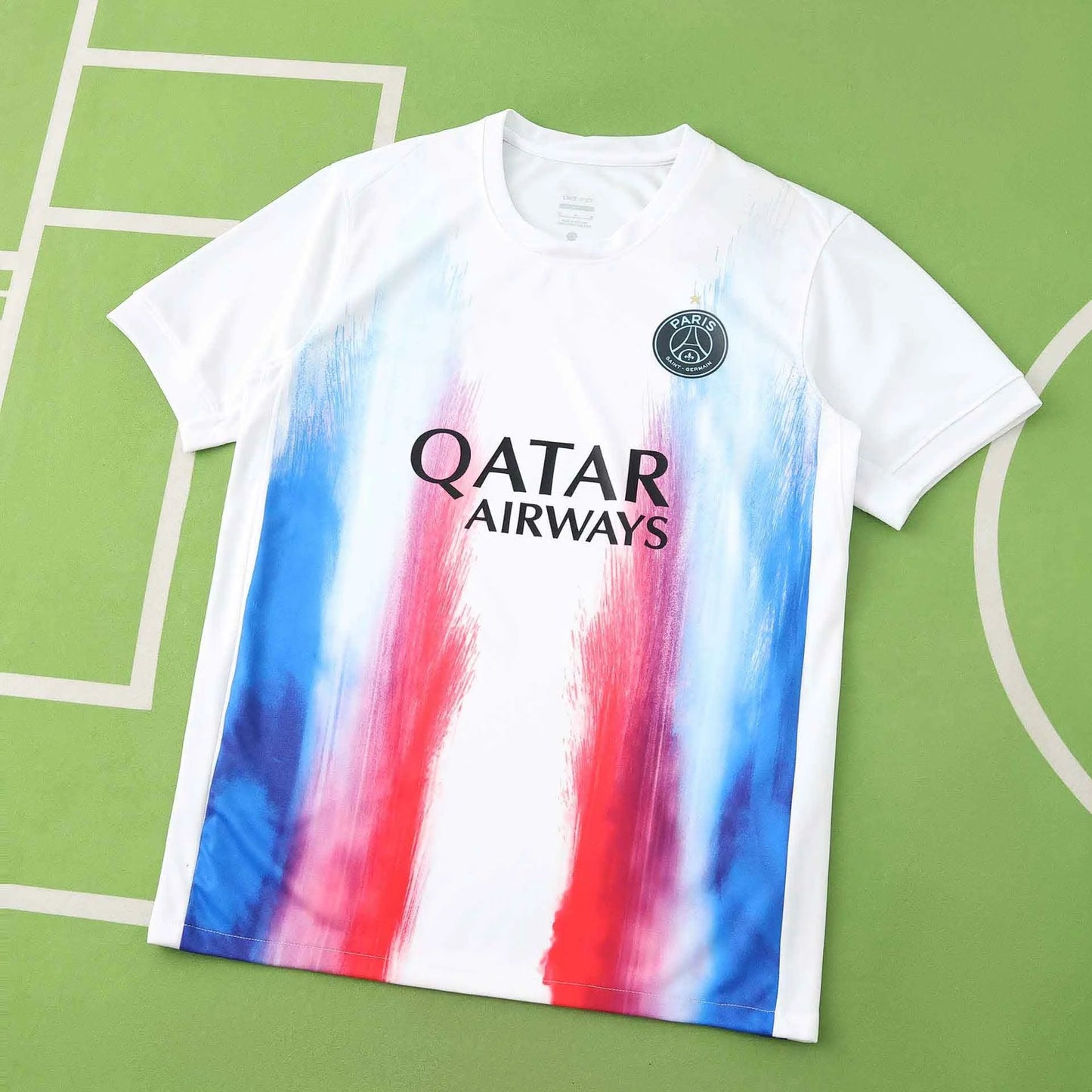25/26 PSG White Blue And Red Training Shirt