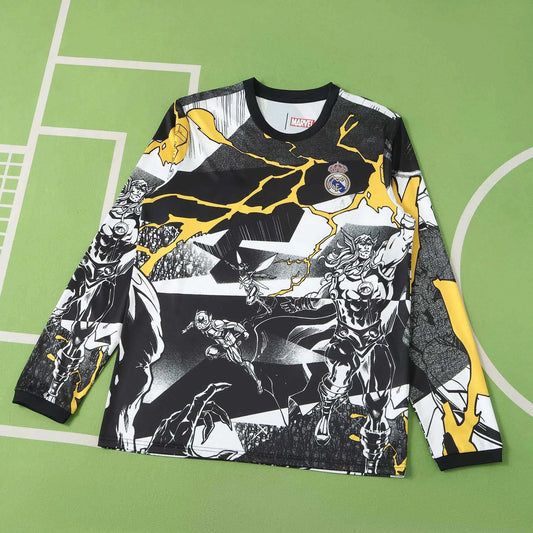 25/26 Real Madrid Marvel Special Concept Long Sleeve Shirt