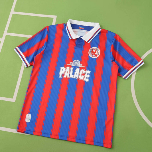 25/26 Crystal Palace Retro Blue Red Shirt