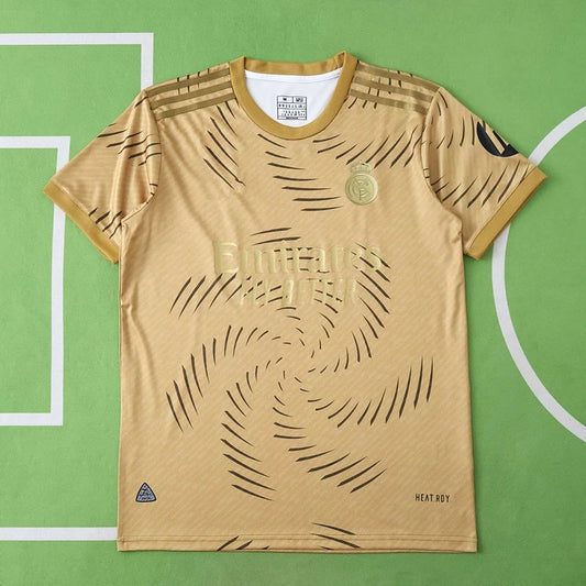 25/26 Real Madrid Gold Special Concept Shirt