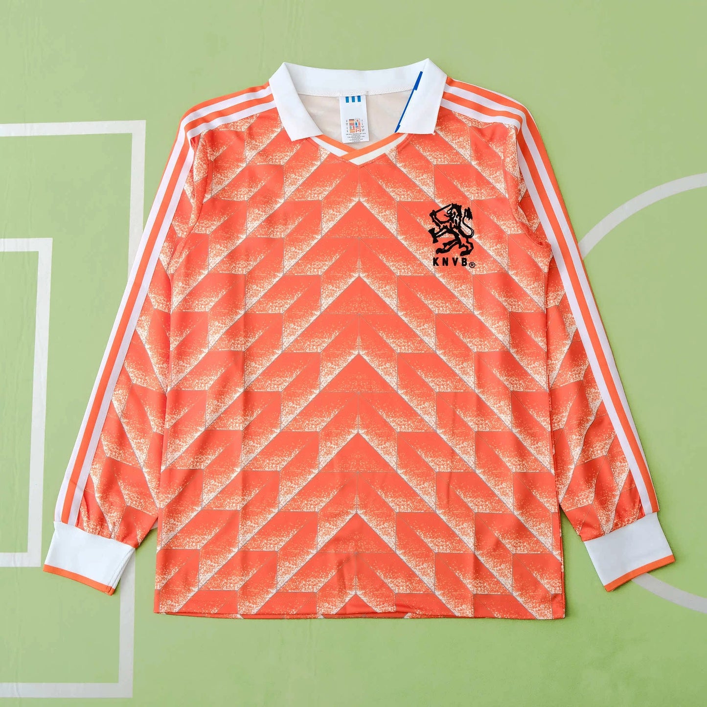 1988 Netherlands Home long-sleeved Shirt