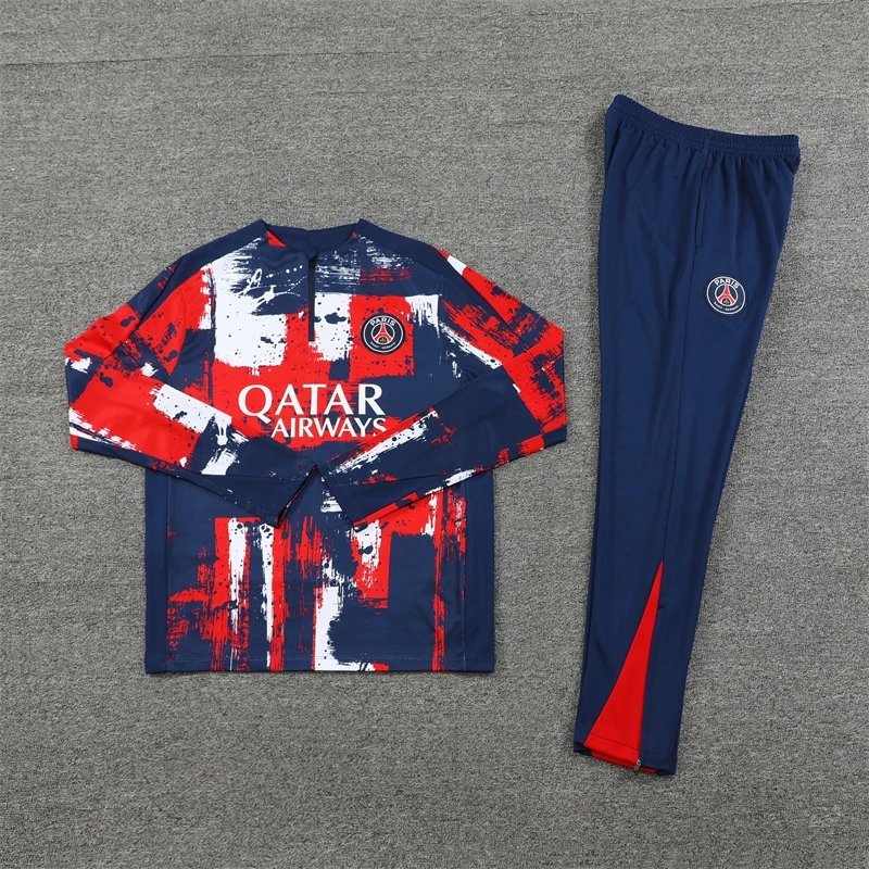 24/25 PSG Red Graffiti Training Tracksuit