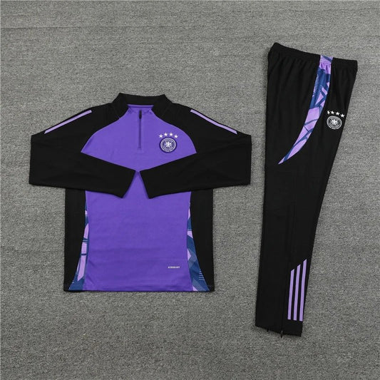 24/25 Germany Purple Black Arm Training Tracksuit