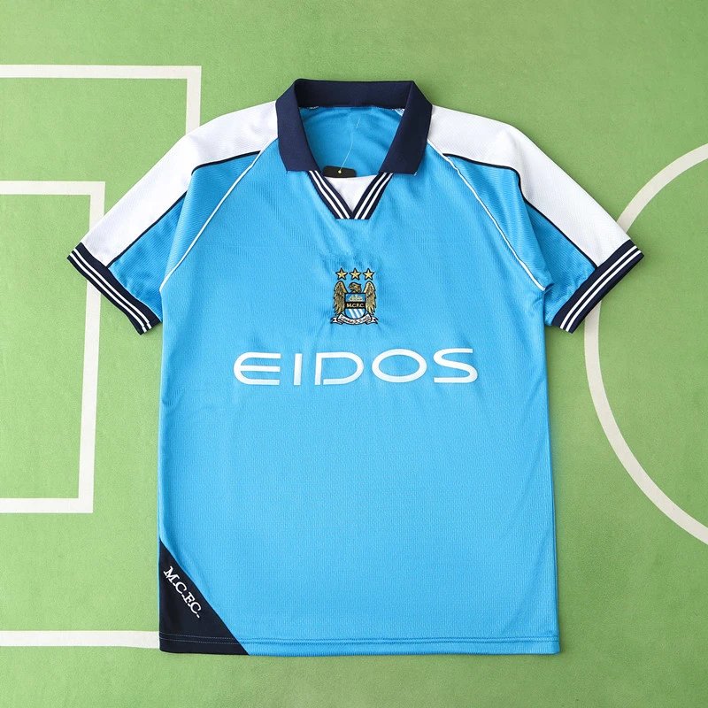 99/00 Manchester City Home Retro Shirt