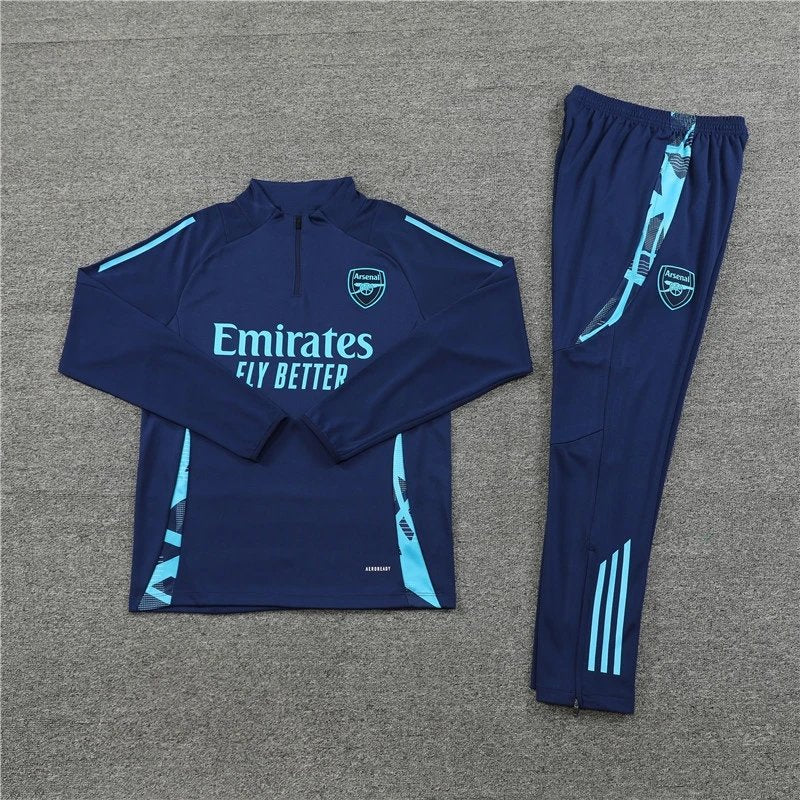 24/25 Arsenal Dark Blue Training Tracksuit