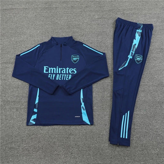 24/25 Arsenal Dark Blue Training Tracksuit