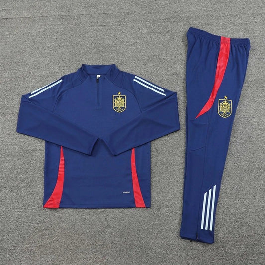 24/25 Spain Dark Blue Training Tracksuit