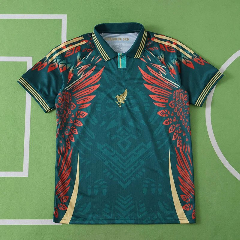 25/26 Mexico Green Training Special Concept Shirt