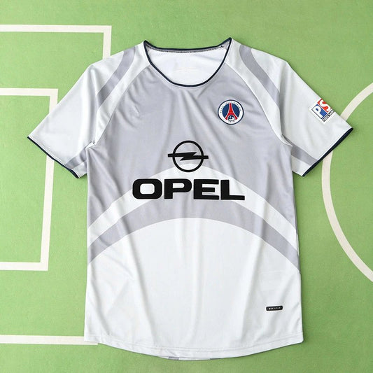 2001 PSG Away Grey Retro Shirt