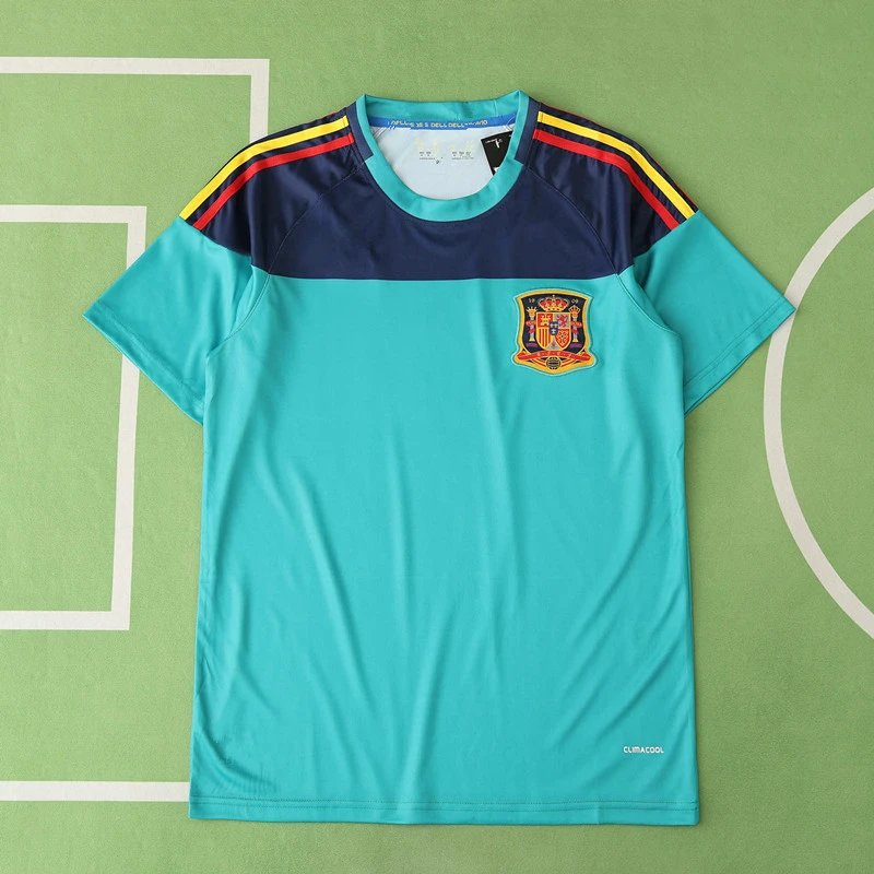 2010 Spain Green Goalkeeper Shirt