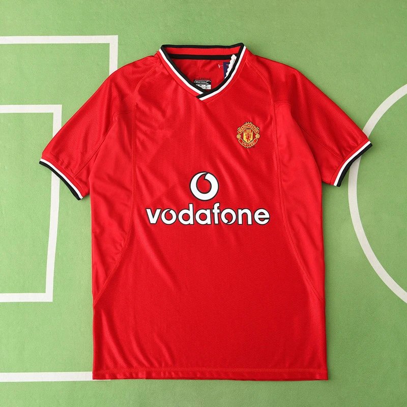 00/02 Manchester United Home Retro Shirt
