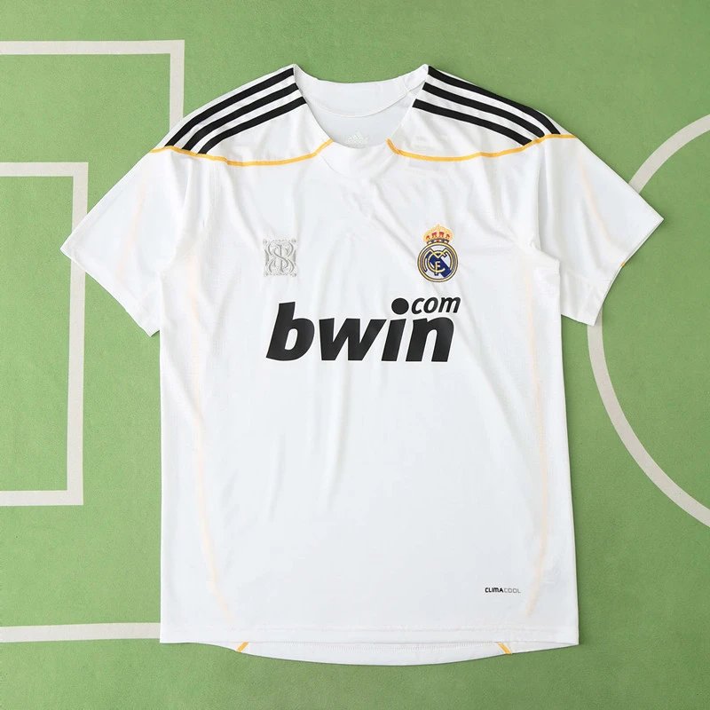 09/10 Real Madrid Home Retro Shirt