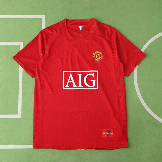 07/08 Manchester United Home Retro Shirt