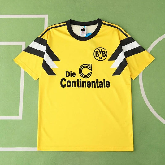1989 Dortmund Home Retro Shirt
