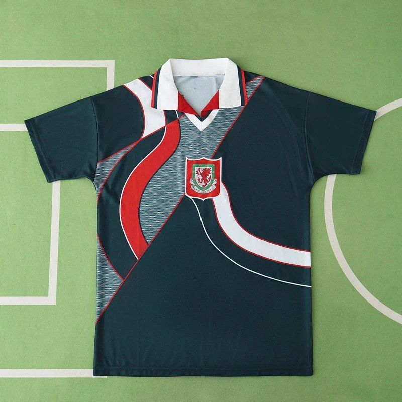 94/95 Wales Away Green Shirt