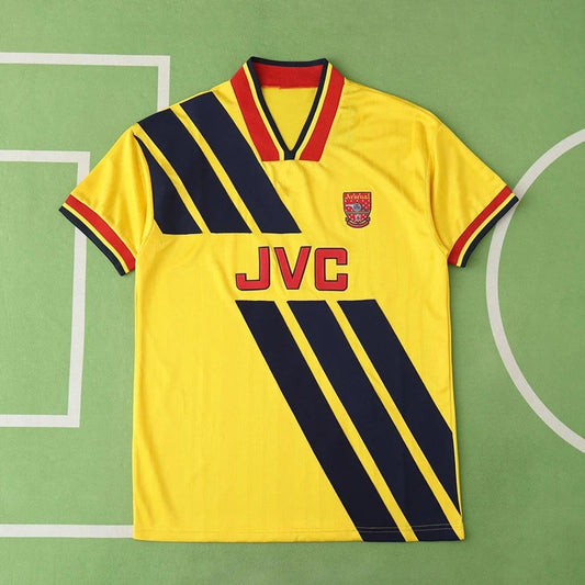 93/94 Arsenal Away Yellow Retro Shirt