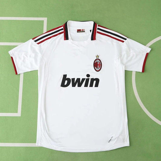 09/10 AC Milan Away White Retro Shirt
