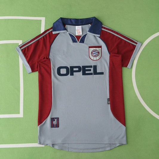97/99 Bayern Away Gray Retro Shirt