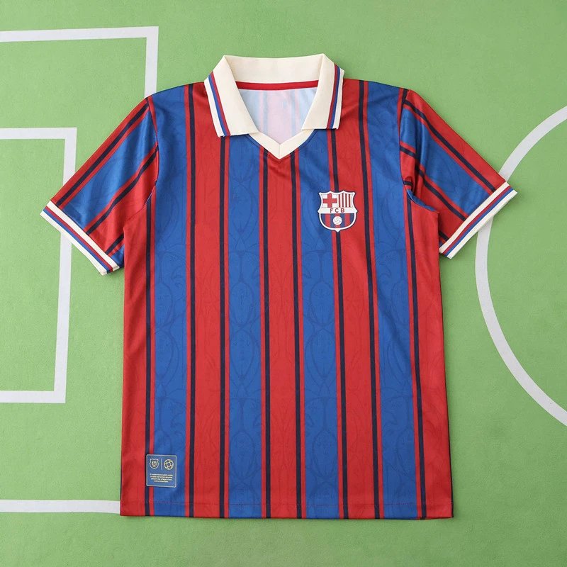 25/26 FC Barcelona Red and Blue Special Concept Shirt