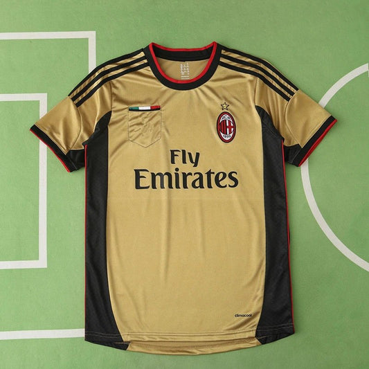 13/14 AC Milan Golden One Retro Shirt