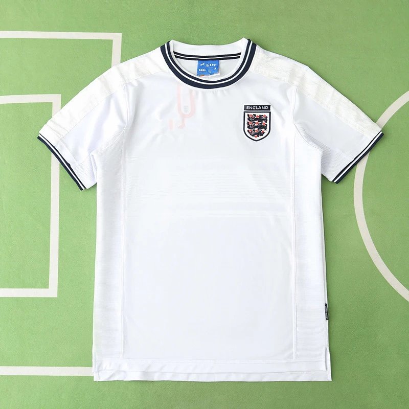 99/01 England Home Retro Shirt