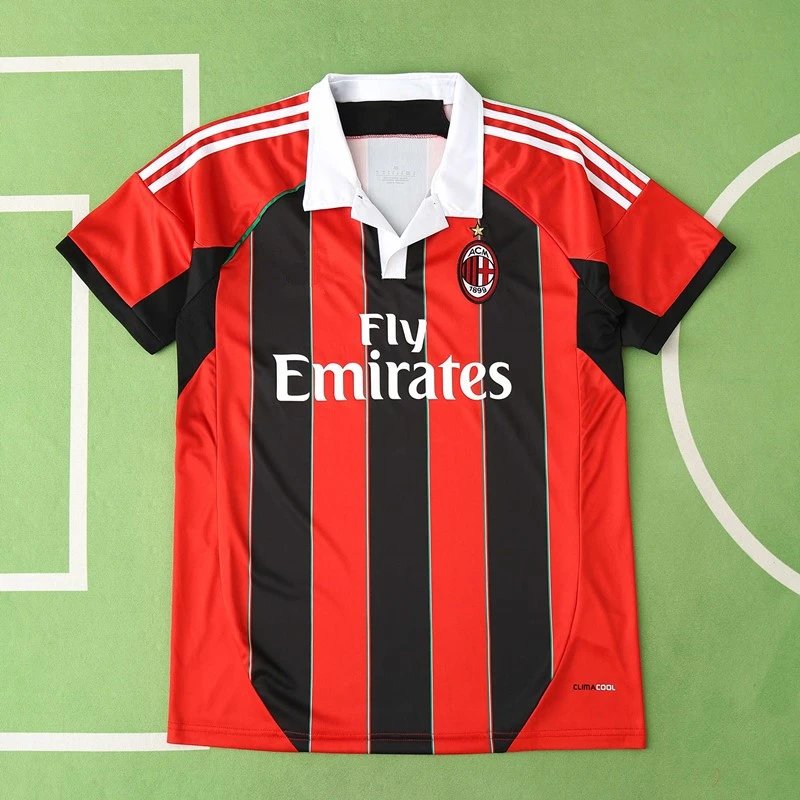 12/13 AC Milan Home Retro Shirt