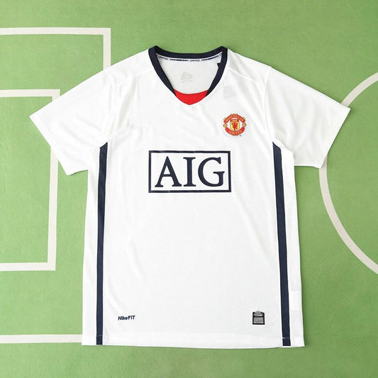 08/09 Manchester United Away Retro Shirt