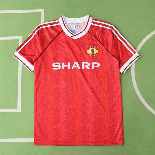 90/92 Manchester United Home Retro Shirt
