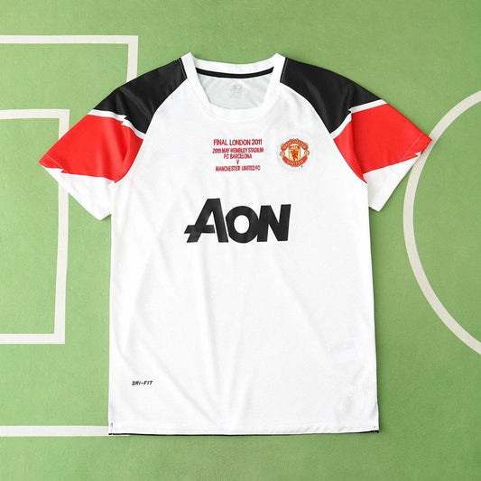 11/12 Manchester United Away White Retro Shirt