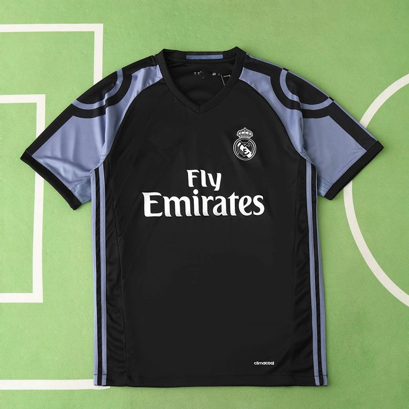 16/17 Real Madrid Second Kit Retro Shirt