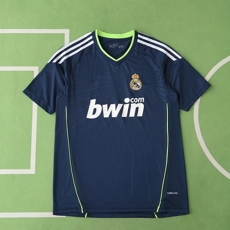 10/11 Real Madrid away dark blue Retro Shirt