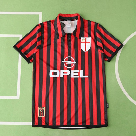99/00 AC Milan Home Retro Shirt