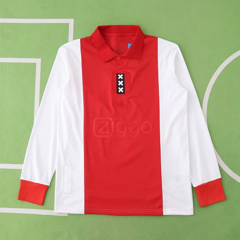 25/26 Ajax 125th Anniversary Red Long Sleeve Special Concept Shirt