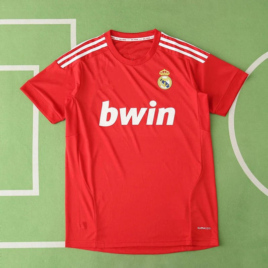 11/12 Real Madrid Second Guest Red Retro Shirt