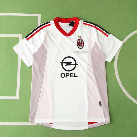 2002 AC Milan Away White Retro Shirt