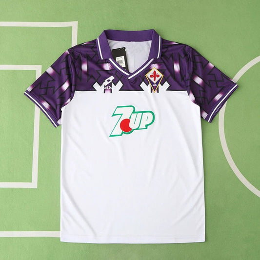 92/93 Fiorentina Away White Retro Shirt