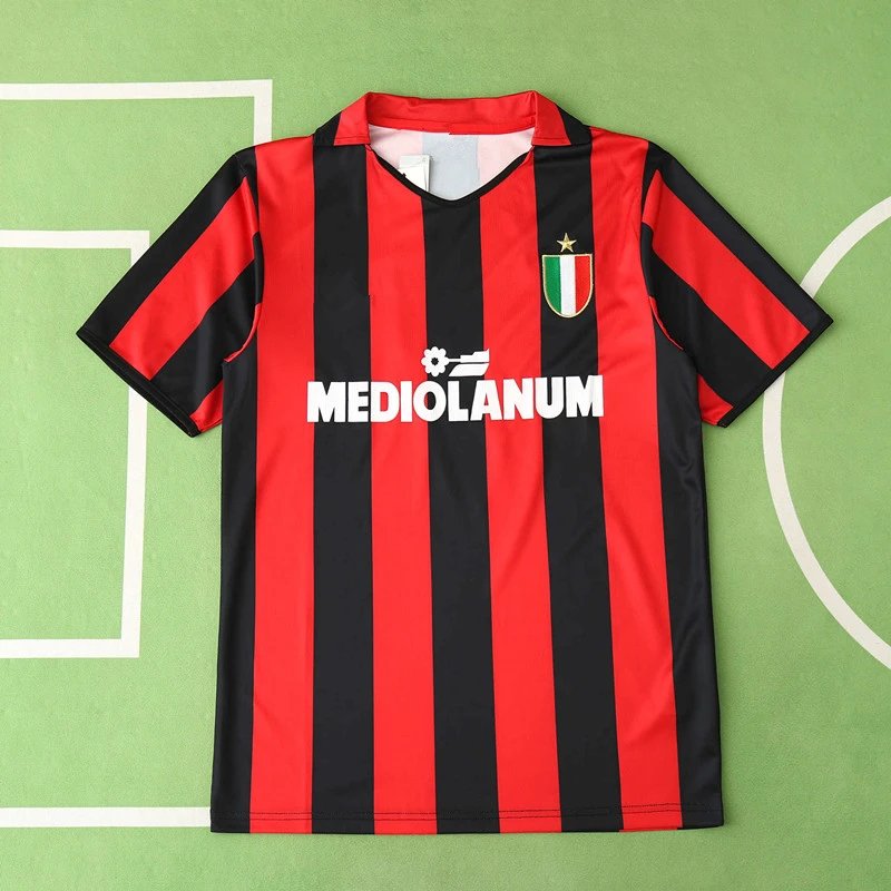 88/89 AC Milan Home Retro Shirt