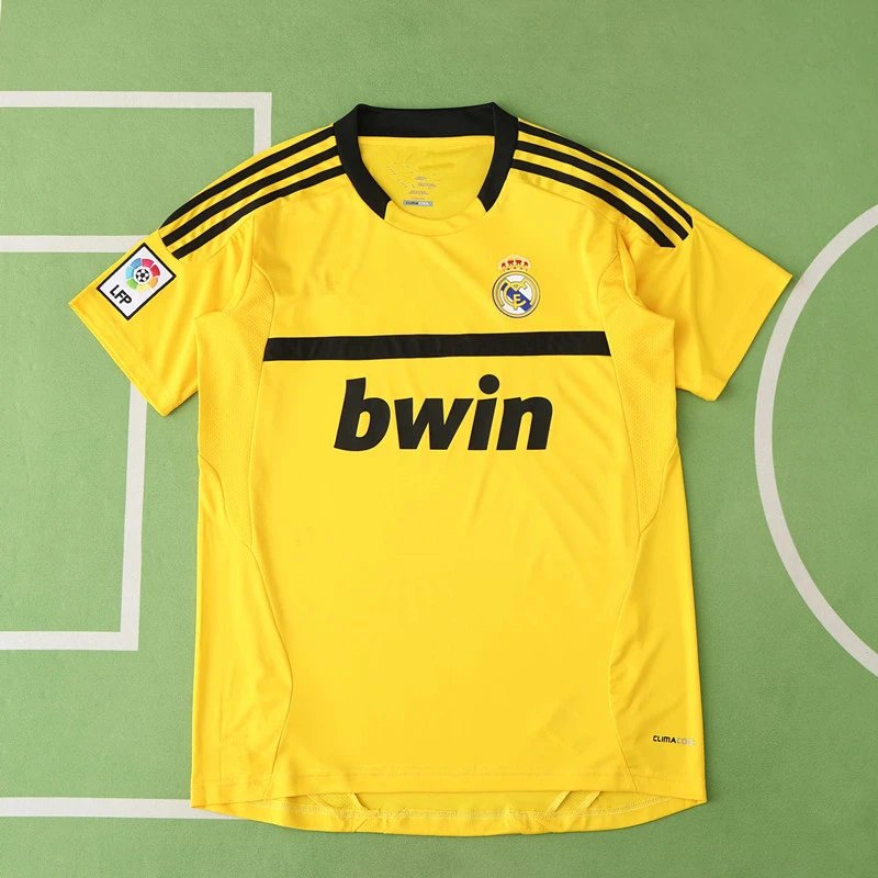 11/12 Real Madrid Yellow Goalkeeper Retro Shirt