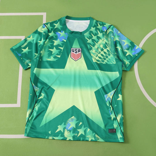 Mens World Cup 2026 USA Green Goalkeeper Shirt