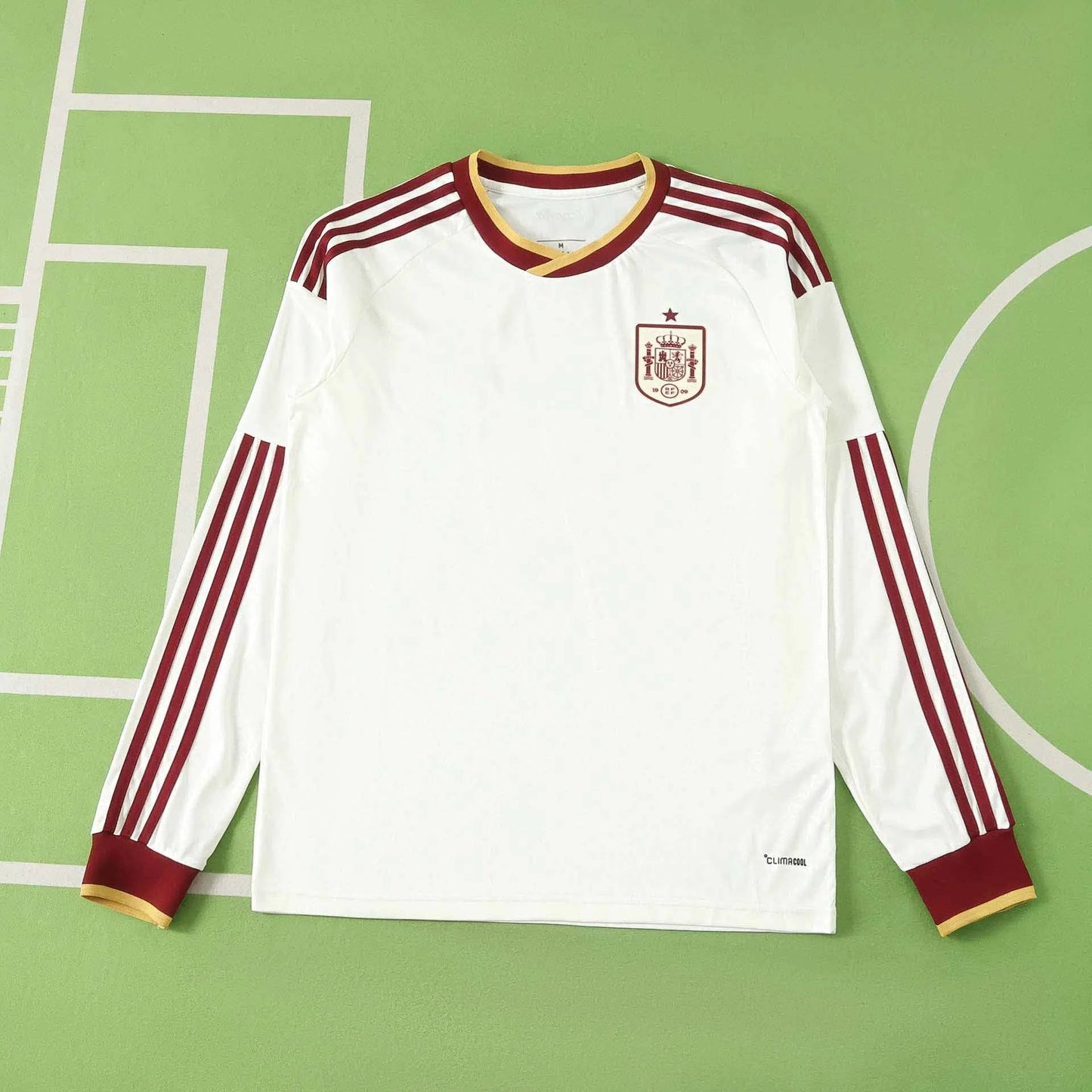 Mens World Cup 2026 Spain Away Player Version Long Sleeve Shirt