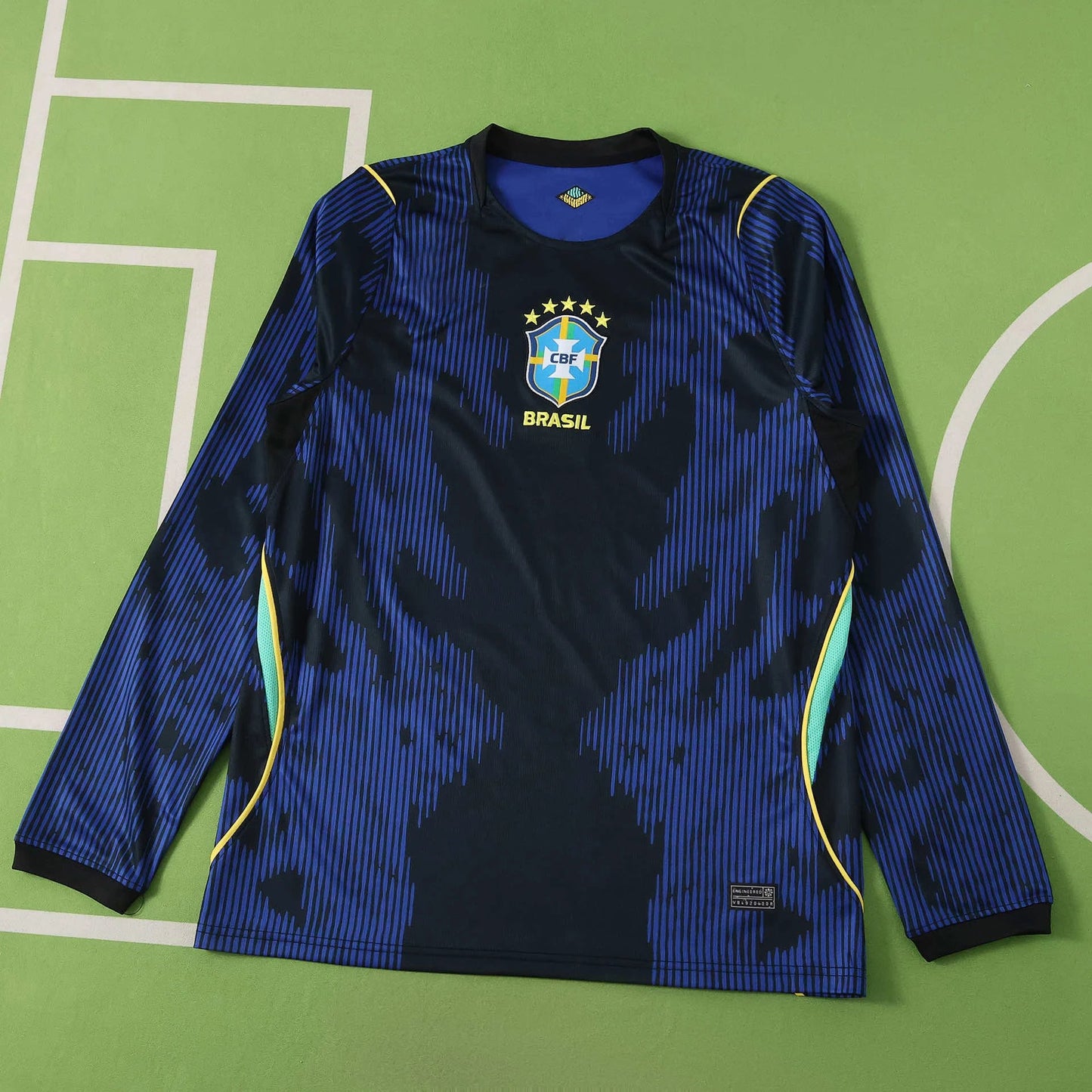 Mens World Cup 2026 Brazil Away Player Version Long Sleeve