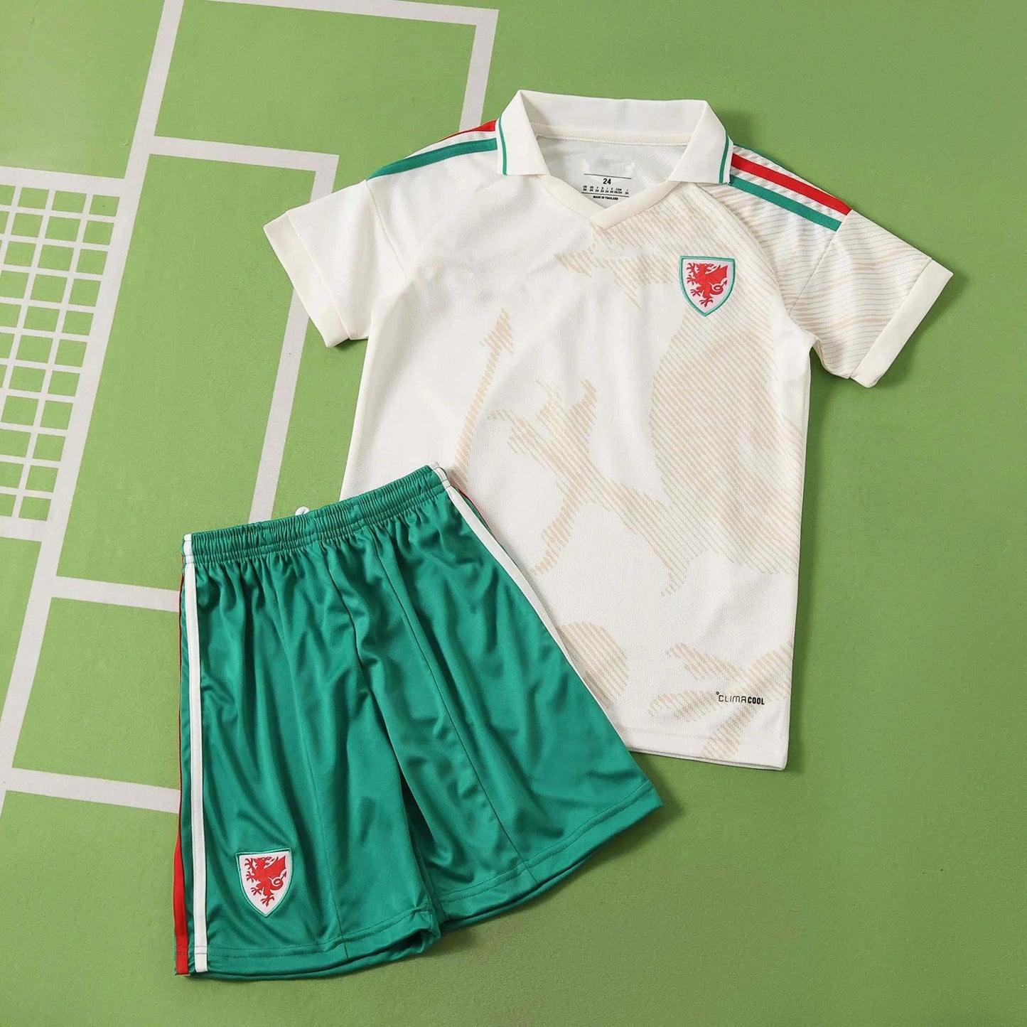 2026 World Cup Wales Away Fan Version Youth Kit