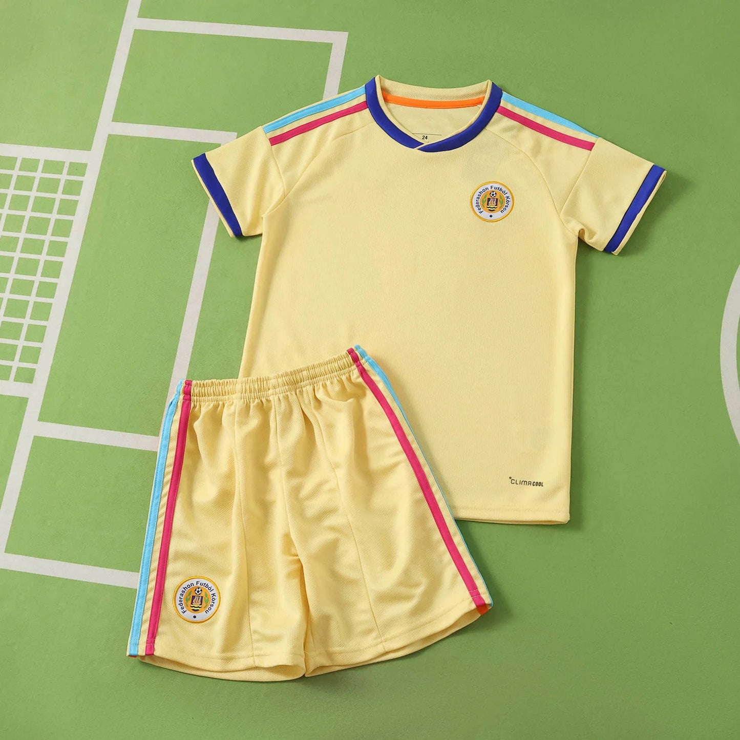 2026 World Cup Curaçao Away Fan Version Youth Kit