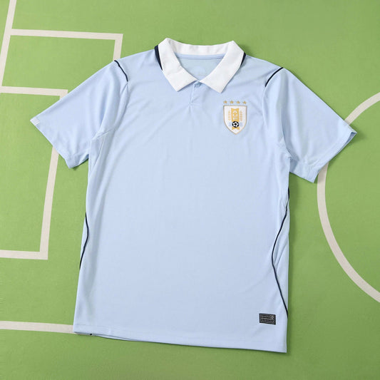 Mens World Cup 2026 Uruguay Home Fan Version Shirt